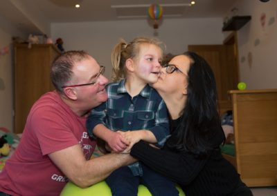 ‘Polka dot princess’: Loving parents transform home for brave four-year-daughter Matilda