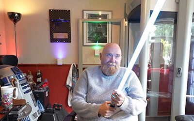 The Force against disability for Star Wars Superfan Paul